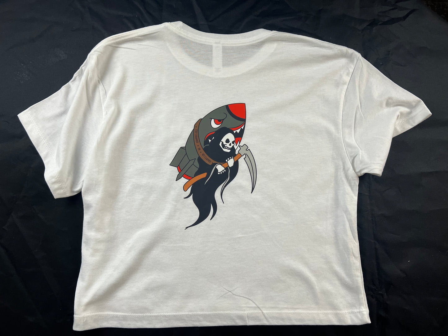 "STAY STRAPPED" WOMEN'S Crop Top